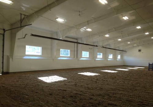 The Average Size of Riding Arenas in Contra Costa County, CA